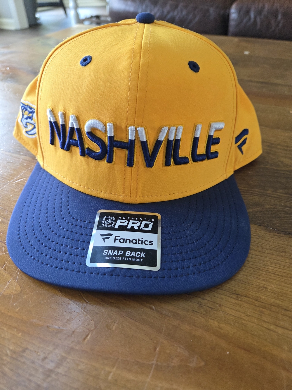 Nashville Preditors Two-Tone Embroidered Baseball Cap